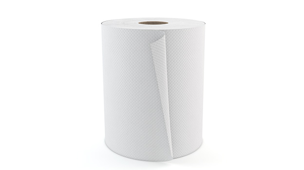 1357_P1423 - H060 WHITE ROLL TOWELS