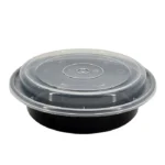 16oz Microwaveable Combo Container 6" Round 150/CS