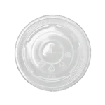 Straw Slotted Lids for 10-24oz Clear PET Cups 1000/CS